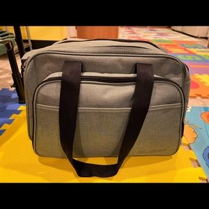 Portable bassinet for baby / diaper bag